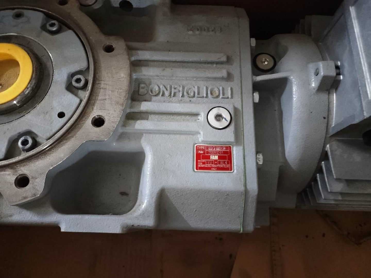 Мотор редуктор Bonfglioli M4SA4 6,5 кВт